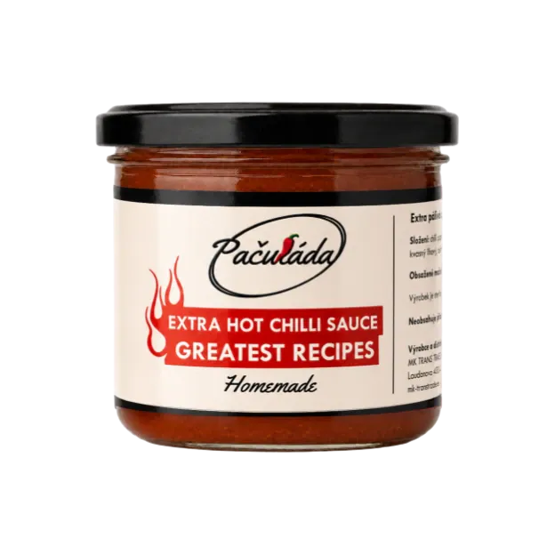 Extra pálivá chilli omáčka Pačuláda
